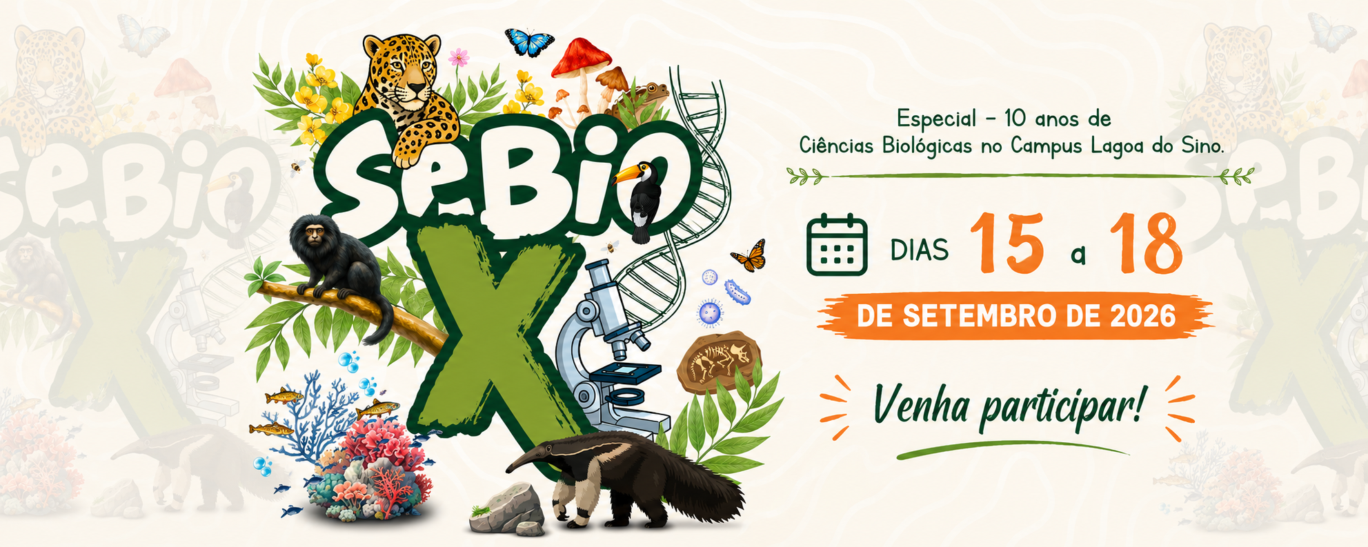 X Semana de Biologia - X SEBIO
